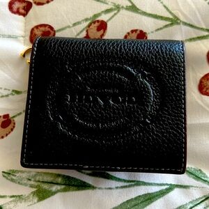 Coach small wallet with id window